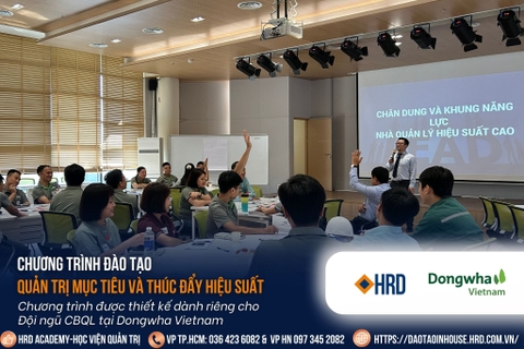 Quản trị mục tiêu và thúc đẩy hiệu suất - Dongwha Vietnam