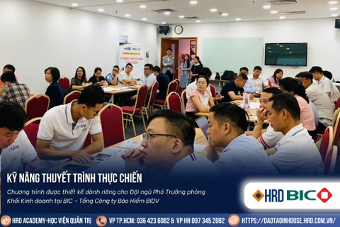Kỹ năng thuyết trình thực chiến | BIC