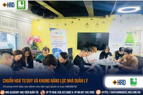 Chuẩn hoá tư duy và khung năng lực của nhà quản lý - Amobear