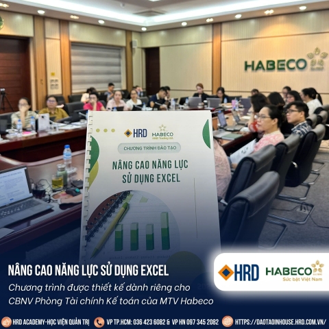 HRD Academy & MTV Habeco - NÂNG CAO NĂNG LỰC SỬ DỤNG EXCEL