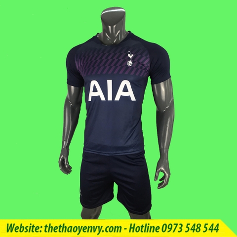 Quần Ao Bong đa Cau Lạc Bộ Tottenham Mau Xanh đen 2019 2020 Thể Thao Yến Vy