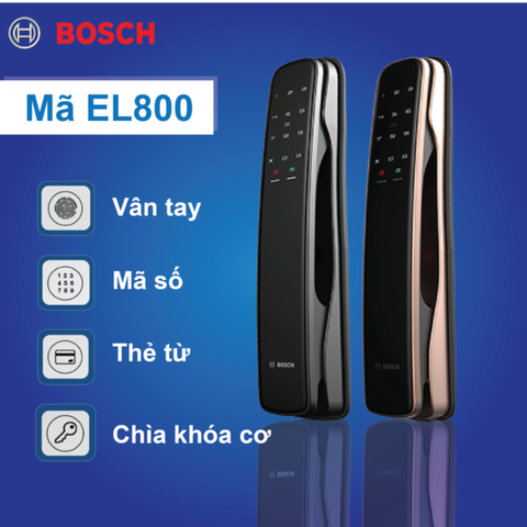 Khóa Vân Tay Bosch EL800