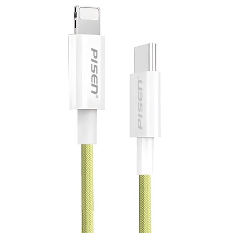 Cáp USB-C to Lightning PD20W Pisen Colorful DM-TC10-1000