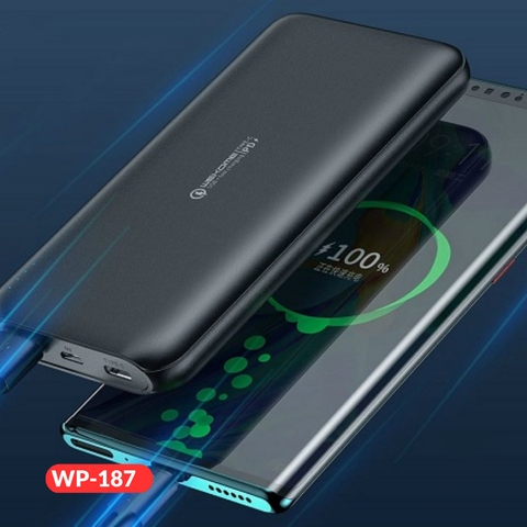 Pin sạc Dự Phòng WP-187 WEKOME 10000 mAh