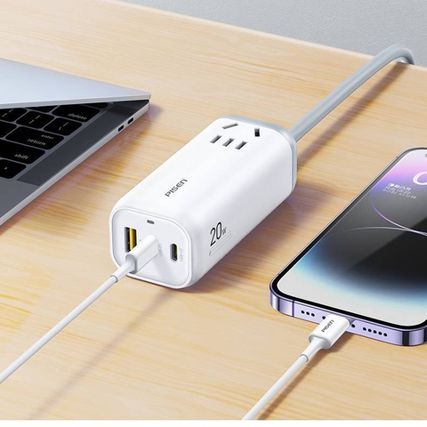 Sạc 2 trong 1 Pisen 20W (ZY2213-2CA20W)