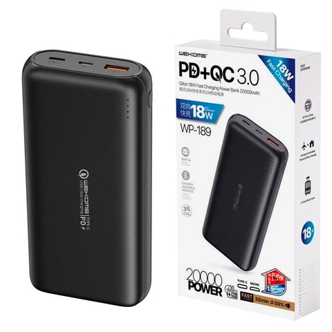 Pin sạc Dự Phòng Wekome WP-189 20000 mAh
