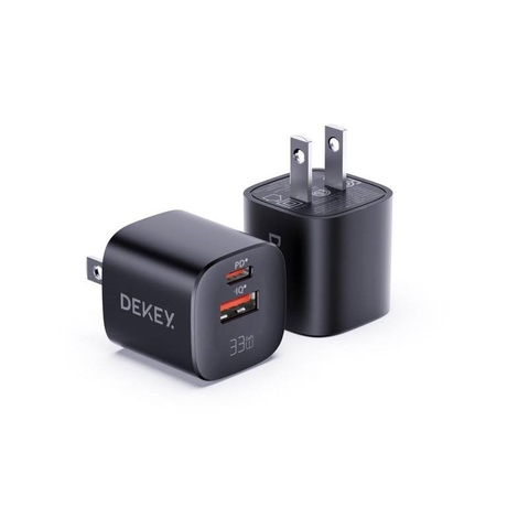Cốc sạc Dekey Power Pioneer 33W USB-C & USB-A