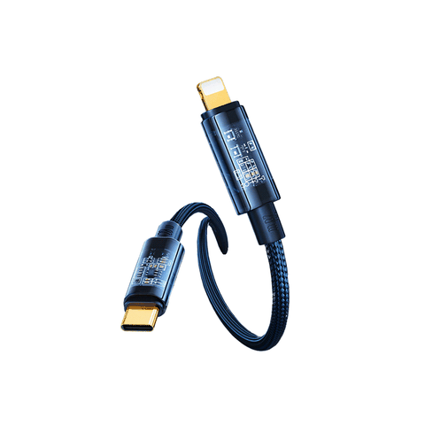 Cáp USB-C to Lightning Pisen Quick Ice Crystal PD Explorer 120cm QC-TC01-1200