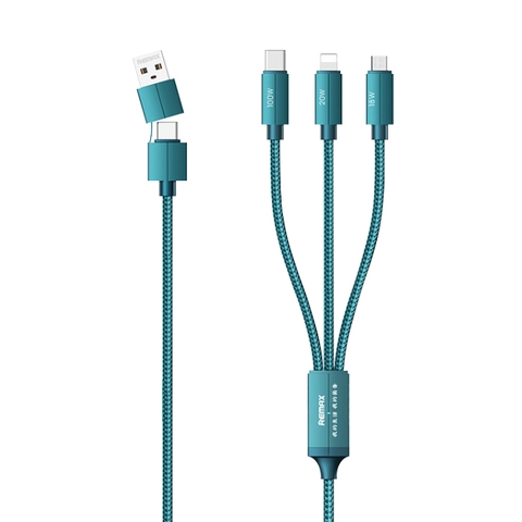 Cáp sạc nhanh đa năng 3 in 2 Remax RC-C012