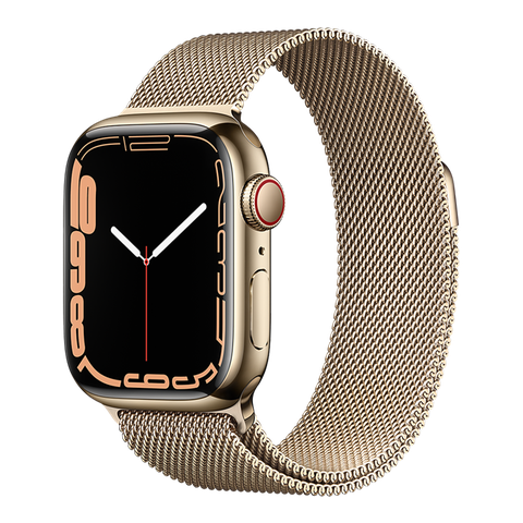 Apple Watch Series 7 GPS + Cellular - Viền thép dây thép chính hãng VN/A
