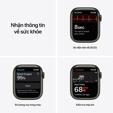 Apple Watch Series 7 GPS + Cellular chính hãng VN/A