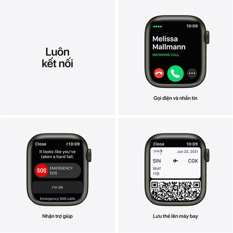 Apple Watch Series 7 GPS + Cellular chính hãng VN/A
