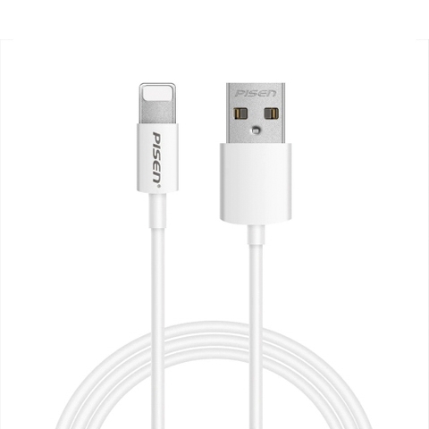 Cáp Sạc Pisen USB-A to Lightning 90cm AL05-900