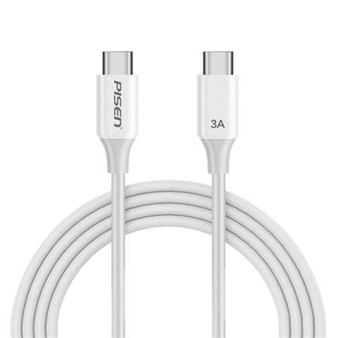 Cáp sạc Pisen Quick Dual Type-C 3A 60W Data 1m (TC38-1000)