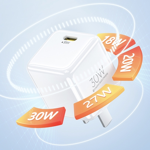 Sạc Pisen Quick ice Crystal PD 30W (XY-C14)