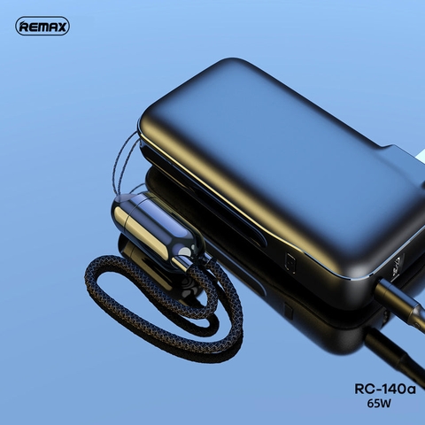 Cáp sạc nhanh Remax RC-140a C to C PD 65W dài 20 cm