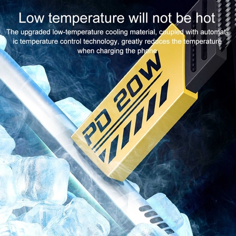 Cáp sạc 2 in 1 Wekome WDC-189 sạc nhanh 2 thiết bị cùng lúc.