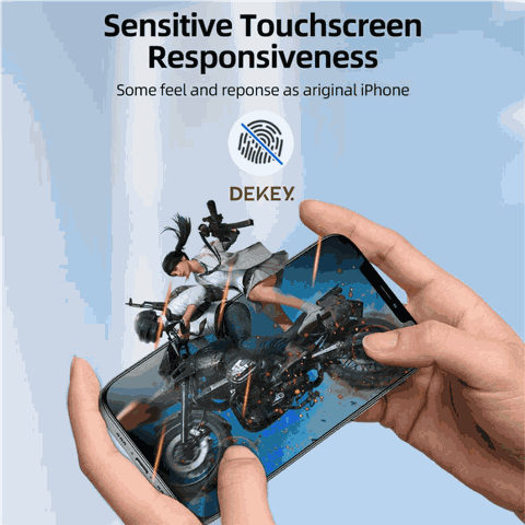 Miếng dán cường lực Dekey 3D Master Glass Premium iPhone