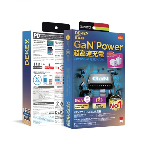 Cốc sạc Dekey Power Pioneer 33W USB-C & USB-A