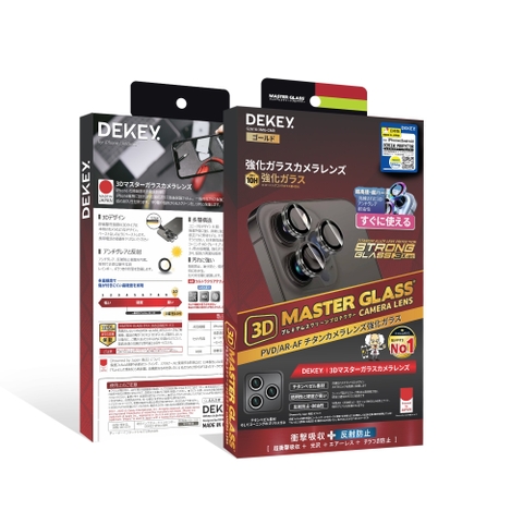 Lens Camera Dekey 3D Master Glass iPhone 15 / 15 Plus