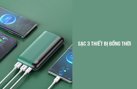 Pin dự phòng  20.000 mAh  22.5W Remax RPP-180