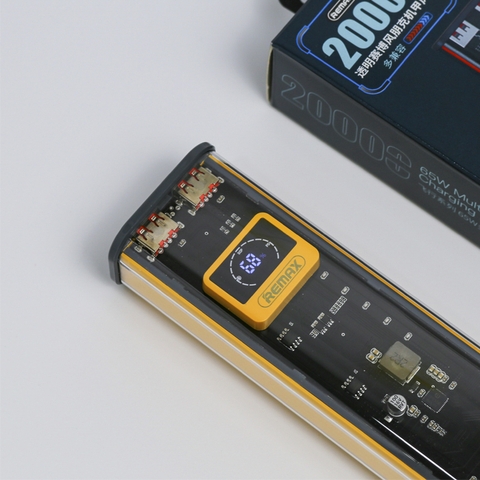 Pin sạc dự phòng trong suốt Remax RPP-689 20000 mAh