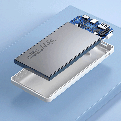 Sạc dự phòng Pisen Quick SuperS 10000mAh 18W LS-DY09