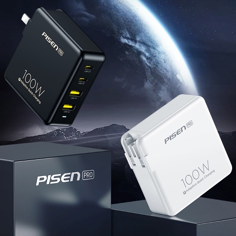 Sạc Pisen Pro 100W GaN (RH-PD100W)