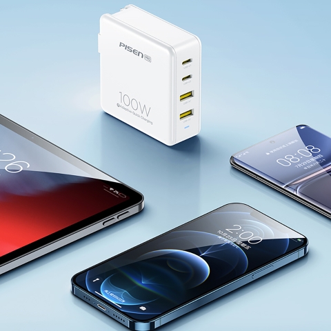 Sạc Pisen Pro 100W GaN (RH-PD100W)