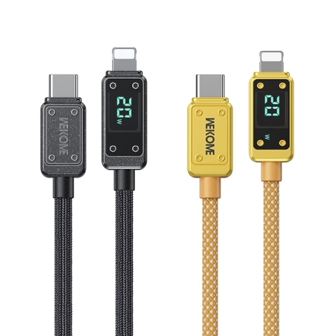 Cáp Type-C To Lightning cho iPhone 20W Wekome WDC-08