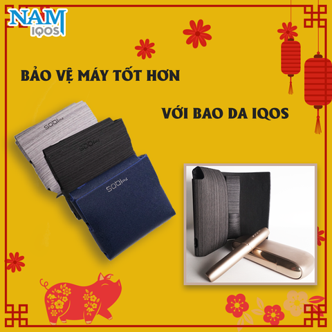 Bao da IQOS chính hãng - Bảo vệ đến từng milimet