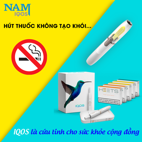 IQOS – KHÔNG CHỈ ĐƠN GIẢN LÀ KHÔNG TẠO KHÓI