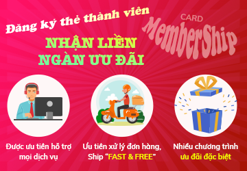 Chính sách thẻ thành viên - Thẻ Membership Card tại NamIQOS