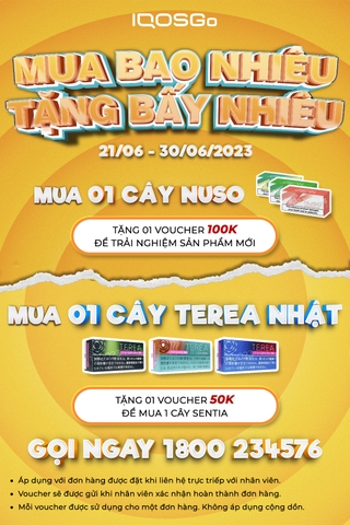 [CTKM] - MUA BAO NHIÊU TẶNG BẤY NHIÊU