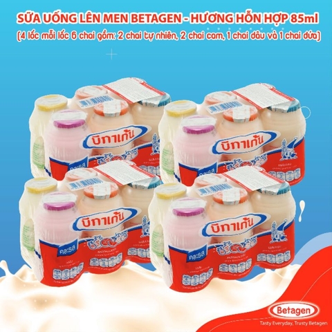Sữa lên men Hỗn Hợp Betagen 85ml