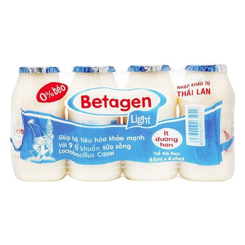 Sữa lên men tự nhiên Betagen Light 85ml