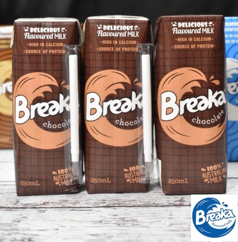 Sữa Tươi Breaka Hương Socola hộp 250ml
