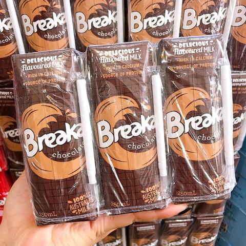 Sữa Tươi Breaka Hương Socola hộp 250ml