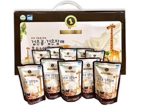 SỮA HẠNH NHÂN ÓC CHÓ ĐẬU ĐEN GOLDEN HEALTH CỦA HÀN QUỐC 195ML