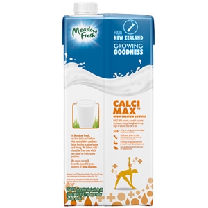 Sữa tươi Meadow Fresh Ít béo, Giàu Canxi 1 Lít
