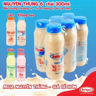 Sữa lên men Dứa Betagen chai 300ml