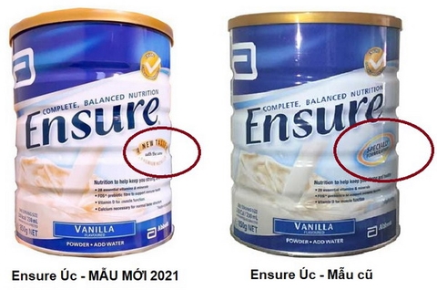 Sữa Bột Ensure Úc 850G Chính Hãng