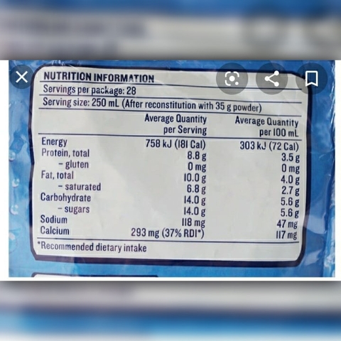 Sữa Bột Nguyên Kem Devondale gói 1kg