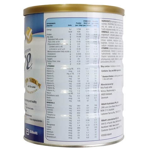 Sữa Bột Ensure Úc 850G Chính Hãng