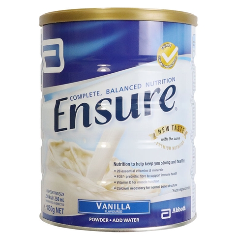 Sữa Bột Ensure Úc 850G Chính Hãng