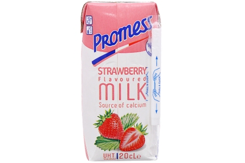 Sữa Tươi Promess Hương Dâu 200ml