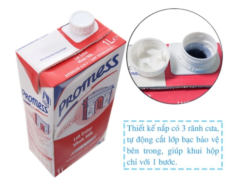 Sữa Tươi Promess Nguyên Kem 1 Lít