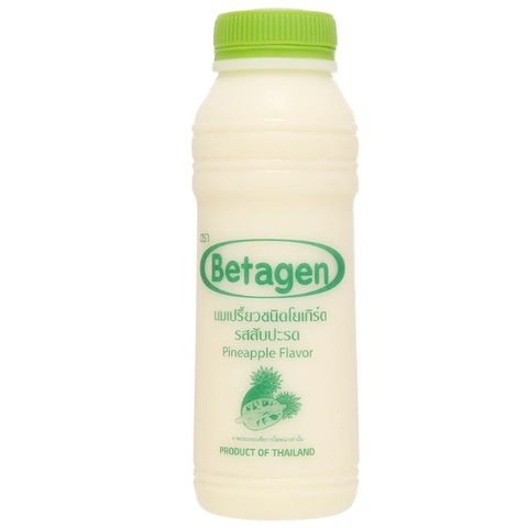 Sữa lên men Dứa Betagen chai 300ml