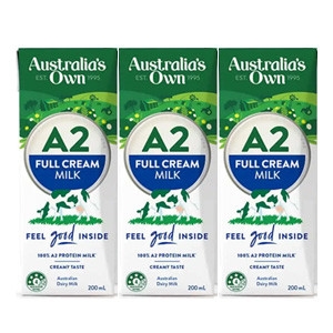 Sữa tươi Australia’s Own Nguyên Kem A2 - 200ml