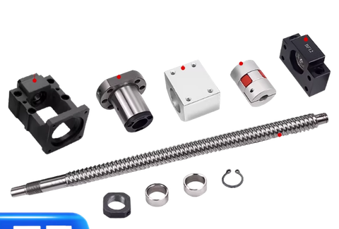 Gối đỡ vít me bi CNC (Ball Screw Support Unit – BK/BF Housing)